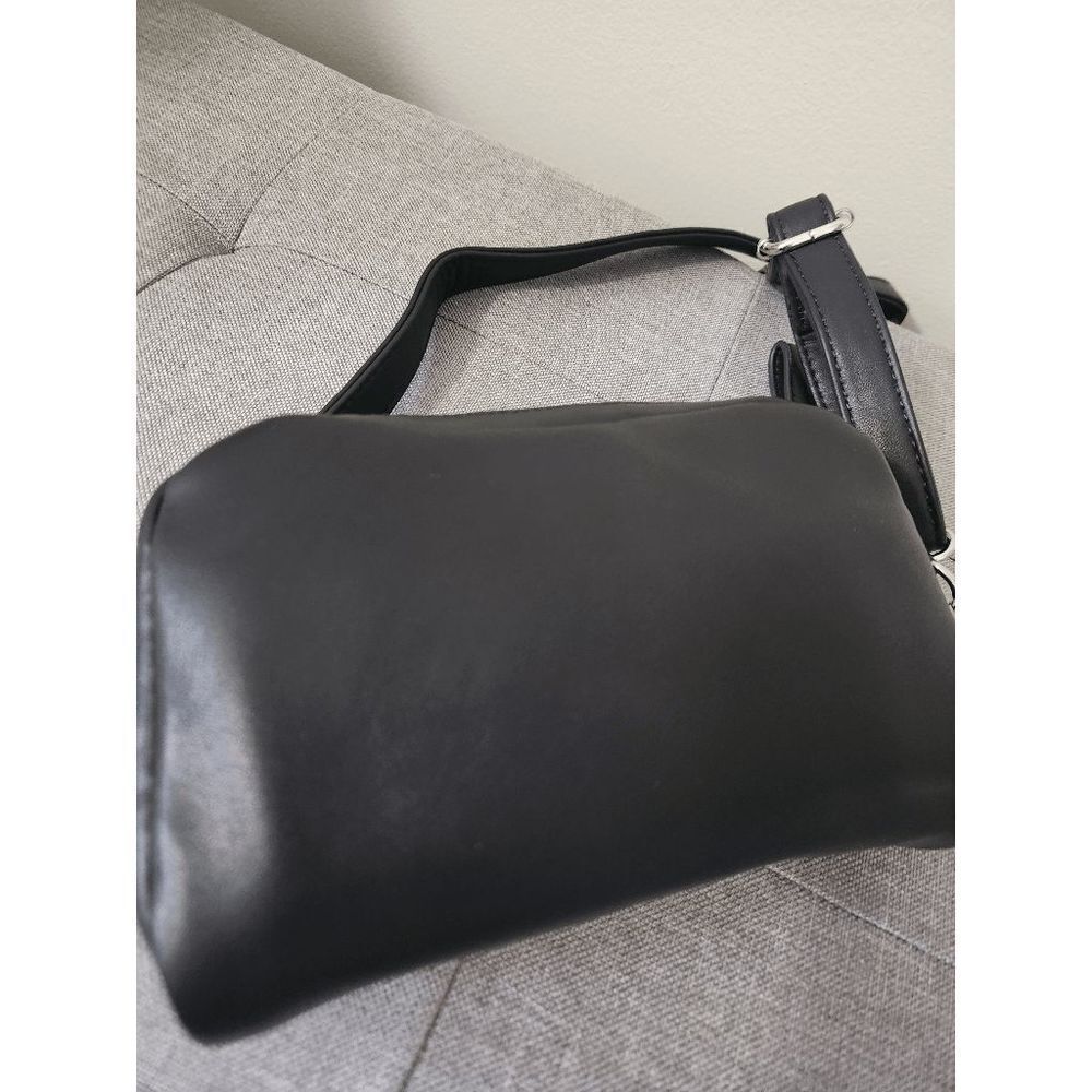 BioWorld Black Vegan Leather Crossbody Bag NWOT